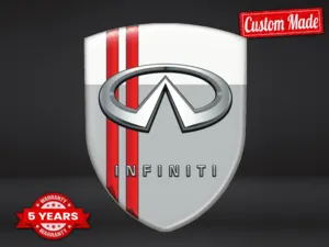 Infiniti Pegatina Cúpula Acabado Superior Insignias De Lujo